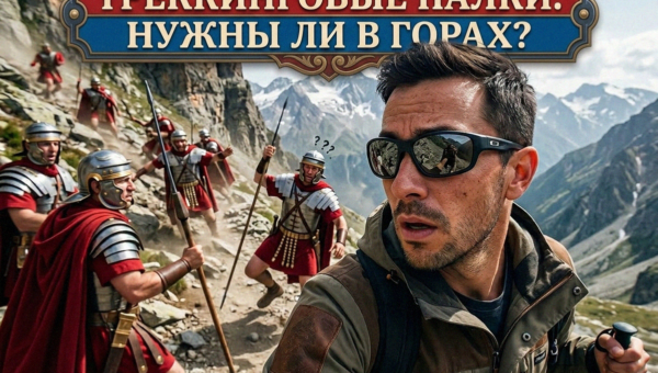Выбор треккинговых палок для гор