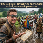 Чек-лист вещей для похода и выбор палатки