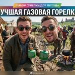 Газовая горелка на баллончик для похода