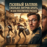 Газовый баллон: выбор объема и расчет расхода