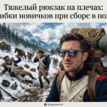 Тяжелый рюкзак на плечах: ошибки новичков