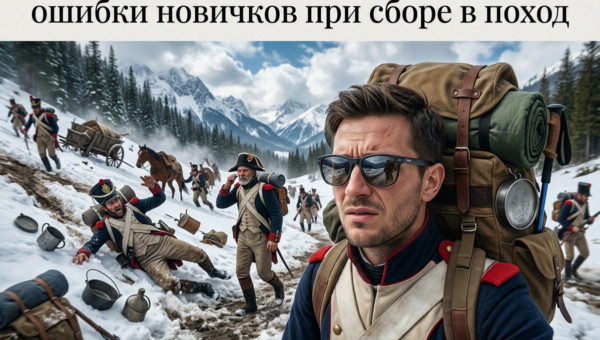 Тяжелый рюкзак на плечах: ошибки новичков