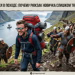 Ошибки в походе: тяжелый рюкзак новичка