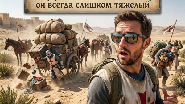 Сбор тяжелого рюкзака в поход