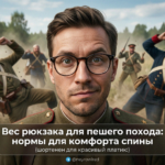 Оптимальный вес рюкзака для пешего похода