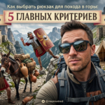 Выбор рюкзака для похода в горы