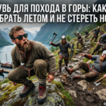 Летняя обувь для похода в горы