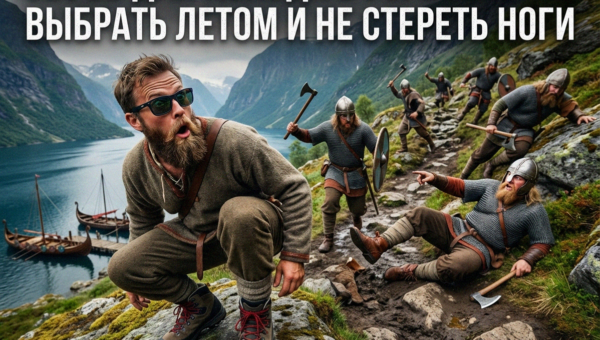 Летняя обувь для похода в горы