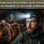 Налобный фонарик для похода