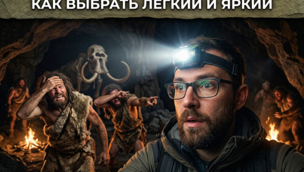 Налобный фонарик для похода