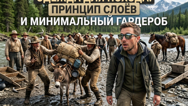Одежда для похода: принцип слоев