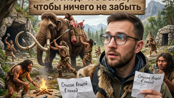 Список вещей в поход