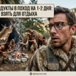 Продукты для похода на 1-2 дня