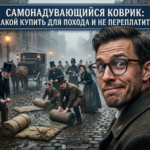 Самонадувающийся коврик для похода