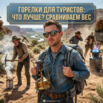 Сравнение веса туристических горелок: газ, бензин и щепочница