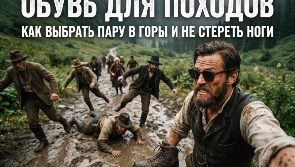 Выбор обуви для походов в горы