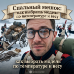 Выбор спального мешка по температуре и весу