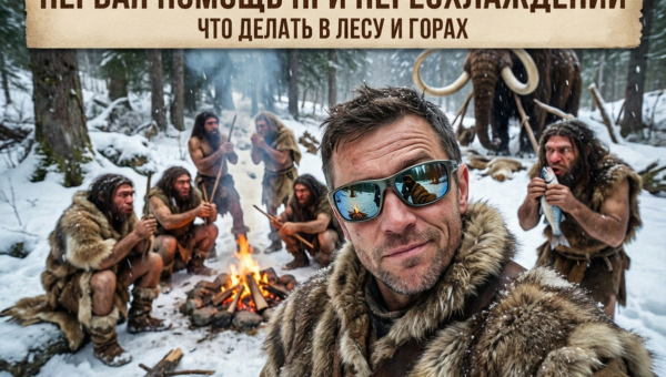 Первая помощь при переохлаждении в лесу и горах