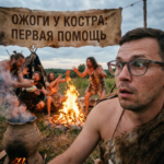 Первая помощь при термических ожогах у костра