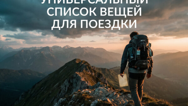 Как собрать вещи в поездку