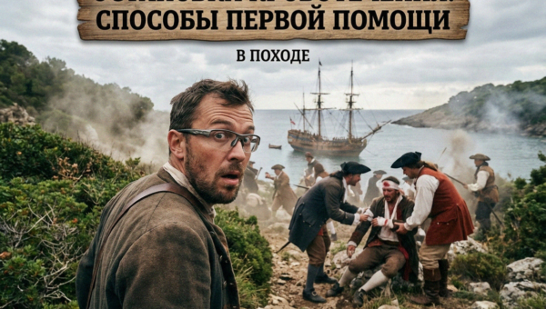 Остановка кровотечения в походе