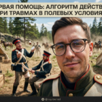 Первая помощь при травмах в полевых условиях