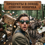 Продукты в поход на 1–2 дня