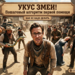 Укус змеи: пошаговый алгоритм оказания первой помощи