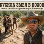 Алгоритм первой помощи при укусе змеи в походе